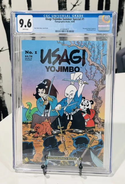 Graded CGC 9.6 Usagi Yojimbo Summer Special #1 Sakai Fantagraphics Comic 1986