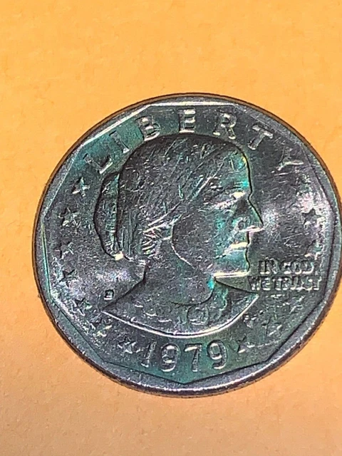 1979 Susan B Anthony Liberty Rare FG - Frank Gasparro ONE DOLLAR U.S. Coin