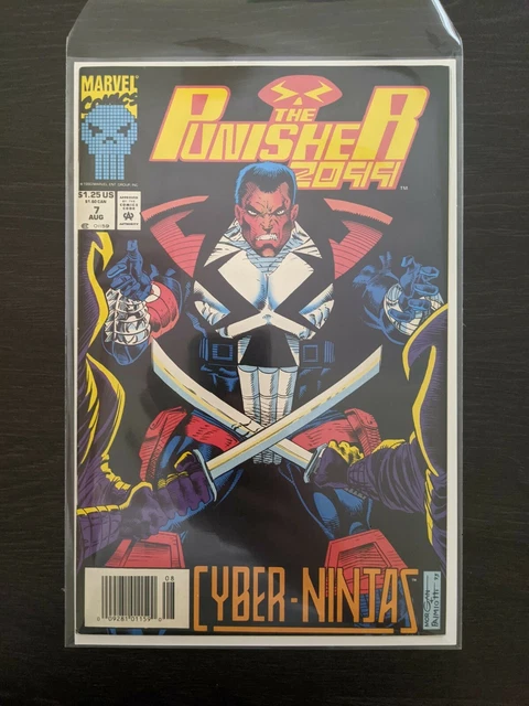 Marvel Comics The Punisher 2099 #7 (Aug 1993) Cyber Ninjas