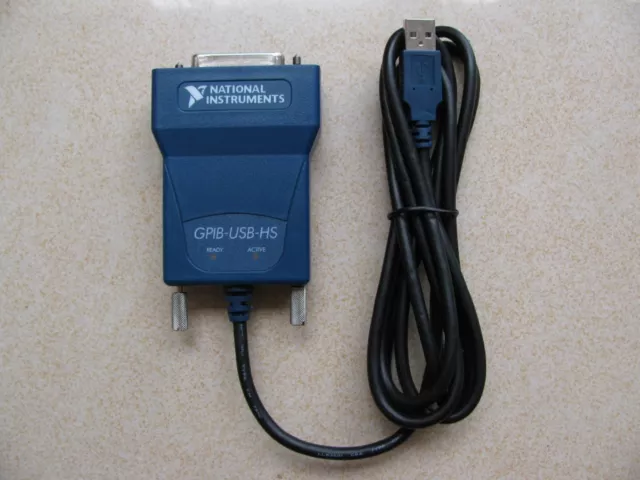 National Instrumens GPIB-USB-HS Interface Adapter Controller IEEE 488 used