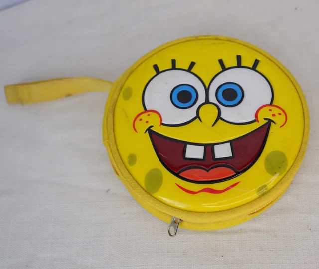 Spongebob Squarepants Case DVD Disc CD Player Storage Binder Carrying Sleeves +