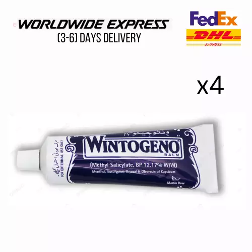 (4x 50gm) Wintogeno Balm Pain Relief Cream FREE ECONOMY Shipping