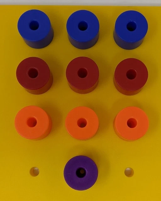 REPLACEMENT DISCOVERY TOYS Giant Pegboard Pegs Lot of 10 £9.37