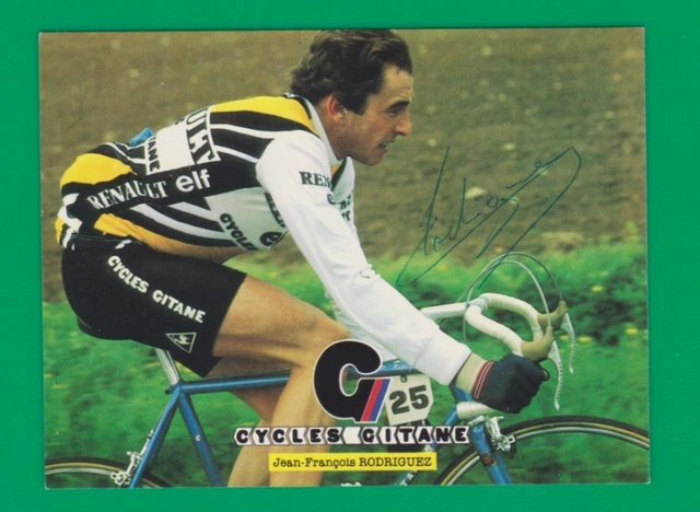 CYCLISME CARTE CYCLISTE BERNARD HINAULT équipe RENAULT ELF GITANE EUR 4,49 - FR