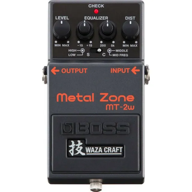 BOSS MT-2W Waza Craft Metal Zone - Pédale distorsion