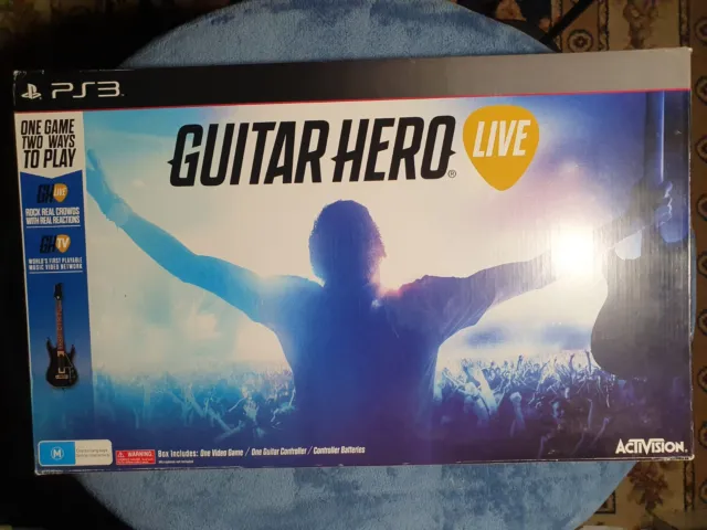 GUITAR HERO LIVE For Sony Playstation 3, Complete Guitar + Receiver $149.95  - PicClick AU