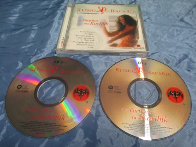 Bacardi  Werbung  , 2 - CD - Box , 1999 , Party - Hits der Karibik , Kult