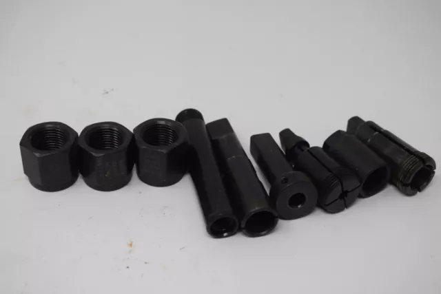 Lot of Machinist Tooling, Collets, Tool Holders, Nuts