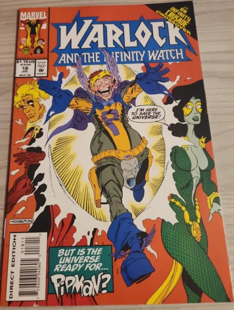 Marvel Comics (1993) Warlock And The Infinity Watch #18 Vf