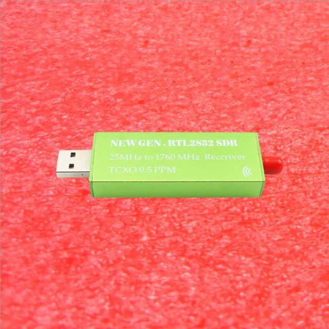 RTL-SDR USB Dongle RTL2832U + R820T2 + 1Ppm TCXO TV Tuner Stick Receiver