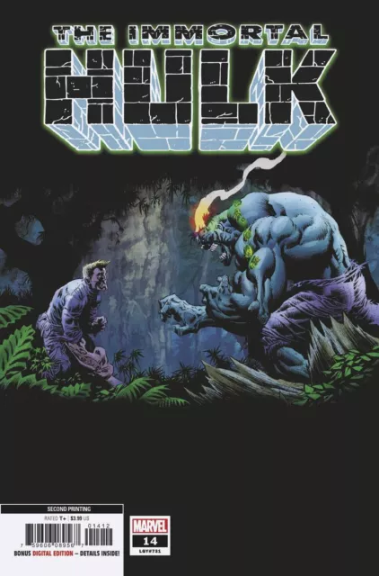 IMMORTAL HULK 14 KYLE HOTZ 2nd PRINT VARIANT NM