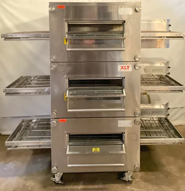 Natural Gas Pizza Three Stack Conveyor Oven - Middleby Marshall
