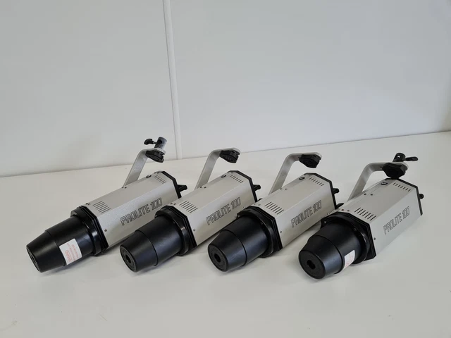 4 x Bowens Prolite 100 Commercial Photography Studio Flash Head Lights