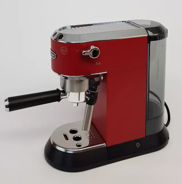 Kaffeemaschine Siebträger Espressomaschine DeLonghi EC685.R Dedica Style, B-Ware 6