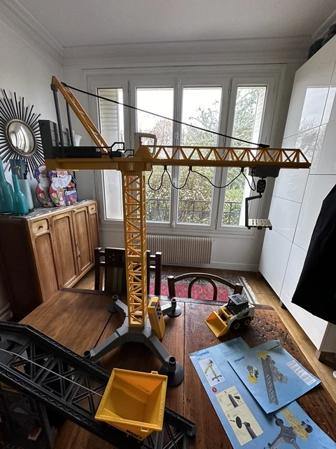 Grue Jouet Métal Plastique Jouet PLAYJOCS GT-8127 - Grue Municipale Métal Et Plastique Jouet Collection Métal Plastique Grue Jouet Métal Plastique Jouet PLAYJOCS GT-8127 - Grue Municipale Métal Et Plastique Jouet Collection Métal Plastique