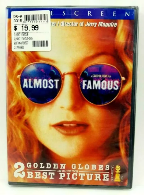 New! - Almost Famous (2001 Widescreen Dvd)