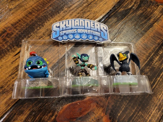 Skylanders Spyro's Adventure 3-Pack Wrecking Ball Stealth Elf Sonic Boom (Open)