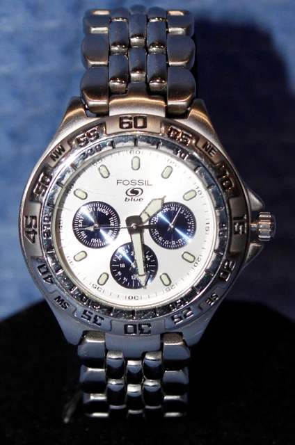 Fossil blue watch price 2025