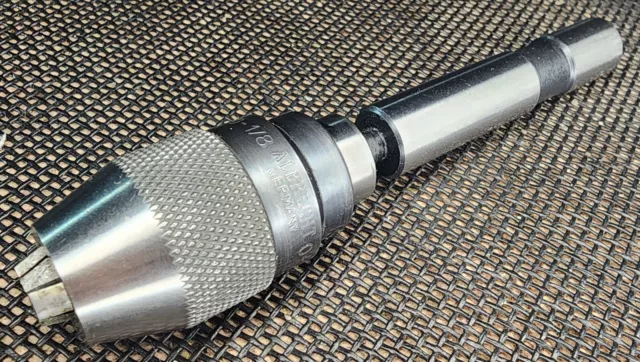 ALBRECHT 0-1/8" 0 - 3MM Keyless Precision Chuck With 1/2" Shank