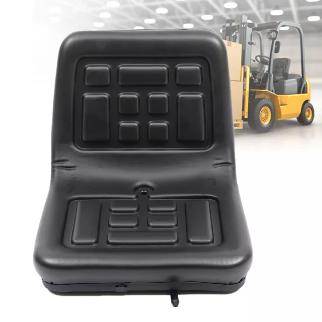 Universal Compact Tractor Seat with Brackets For Forklift Mower Dumper Digger US