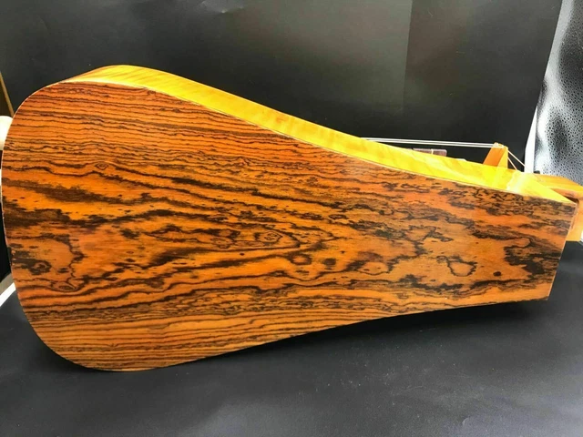 Fabriqué à la main 6 cordes 24 touches Hurdy Gurdy, dos palissandre épinette topy excellent son 12