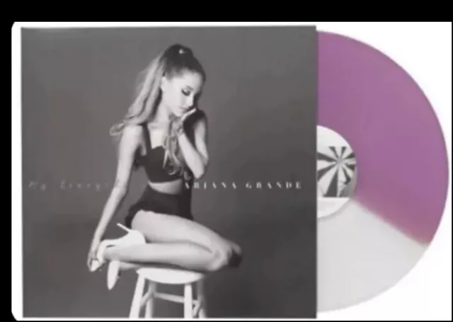 Ariana Grande My Everything Split Lavender Vinyl LP