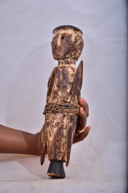 African tribal art, Zande Warrior  statue from Democratic Republic of Congo 3