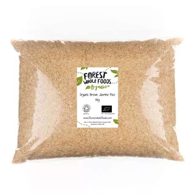 Organic Brown Jasmine Rice 5kg - Forest Whole Foods