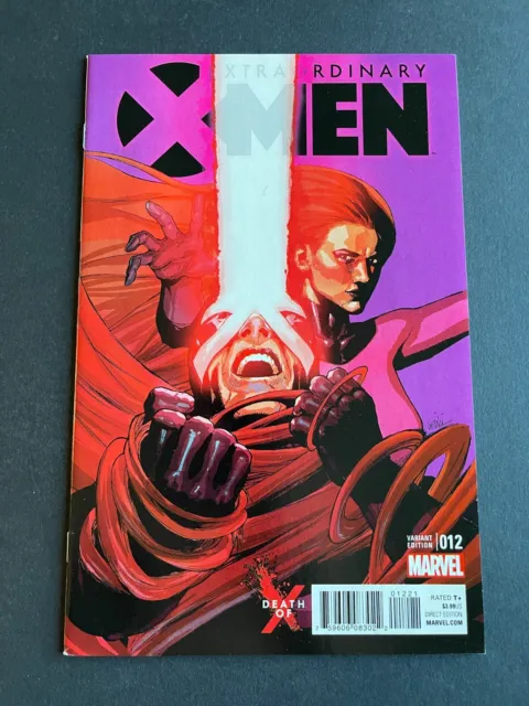 Extraordinary X-Men #12 - Leinil Francis Yu Death Of X Variant (Marvel, 2016) NM