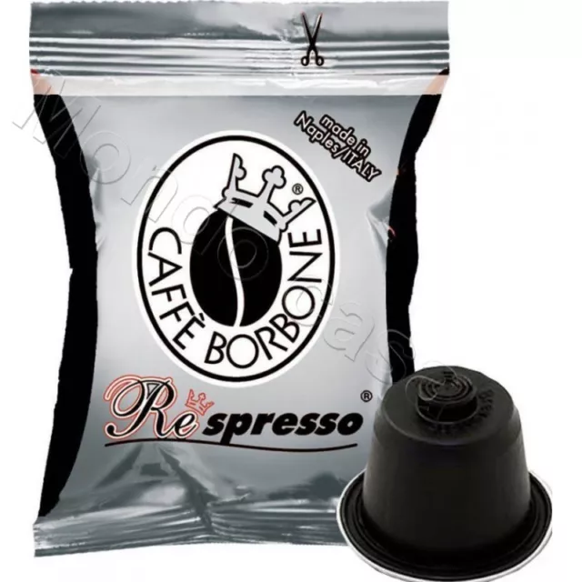 Borbone 10 Capsules de Café Mélange Noir Pour Nespresso De Longhi Krups Pixie