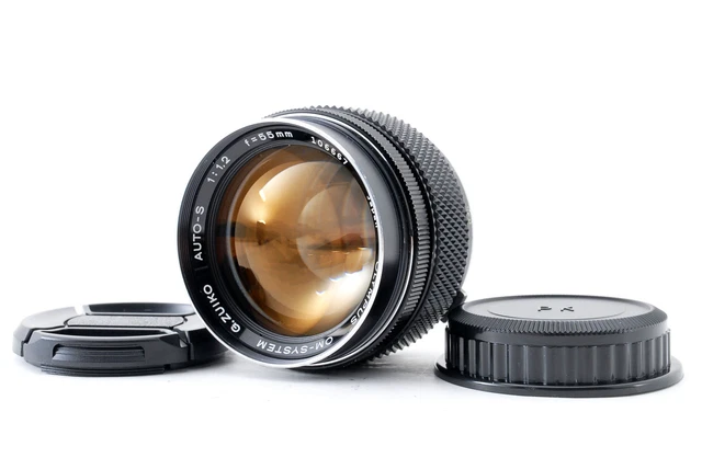 ⭐️ Mint ⭐️ olympus Om-System G. Zuiko AUTO-S 55mm F/1.2 Lentille De Japon