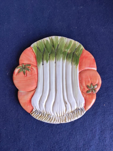 Ancien Dessous De Plat Musical – Décor Coq En Barbotine (occasion)