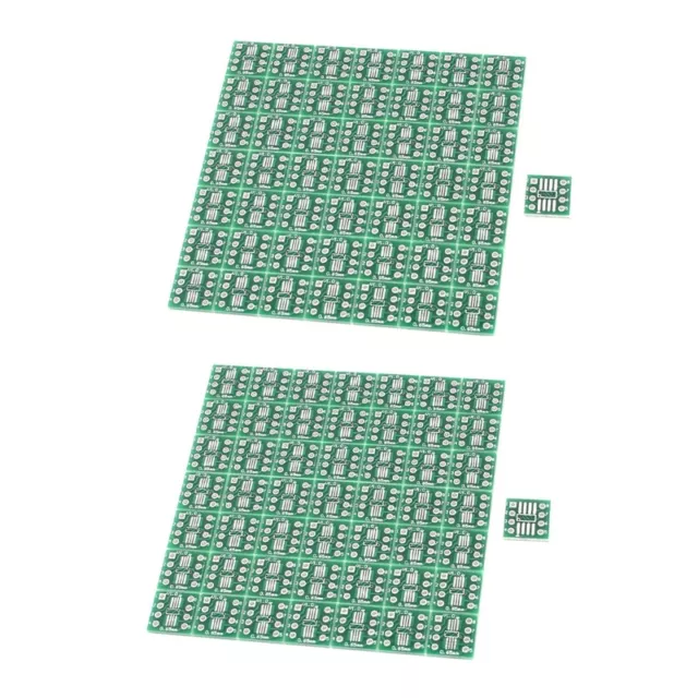 100 Stueck SOP8 SSOP8 TSSOP8 SMD zu DIP8 Adapter 0.65 / 1.27 mm PCB Tafel F6H4