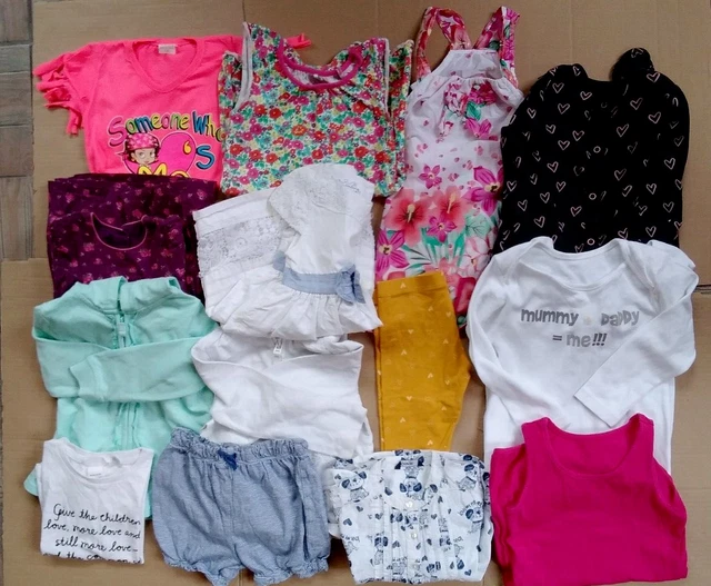 Bundle Of Baby Girls Clothes - Age 18-24 Months