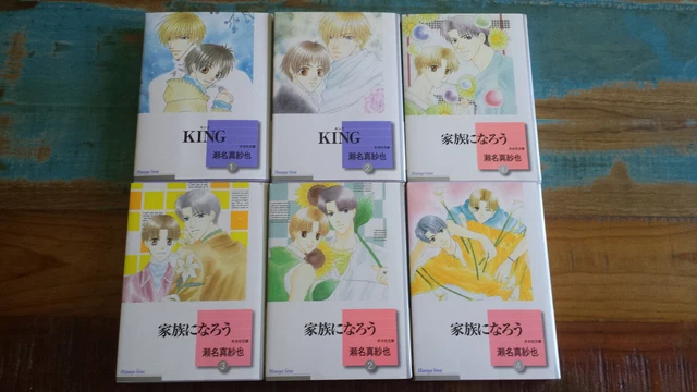 KAZOKU NI NAROU 1 - 7 & King 1 - 2 Komplette Serie Japanisch Manga