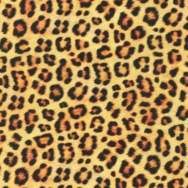 Fabric Wild Animal Kingdom Leopard Skin on Cotton KAUFMAN Cotton 1/4 yard 74-286