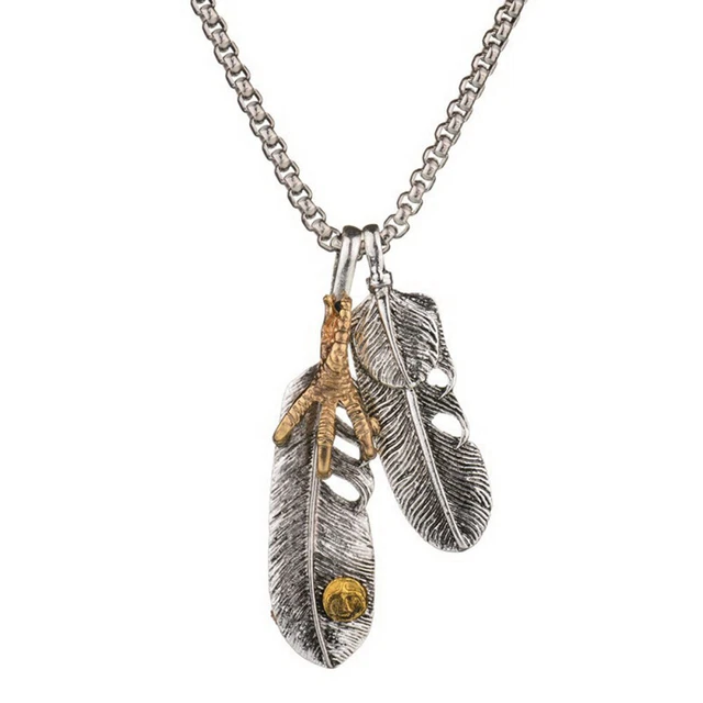 1Pc Pendentif Feuille Pendentif Collier Chandail Collier