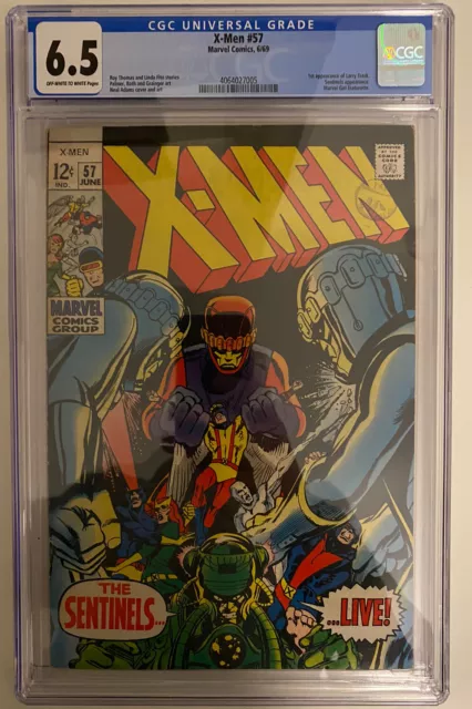 Marvel Comics X-Men #57 CGC 6.5 1969 Silver Age Key Uncanny