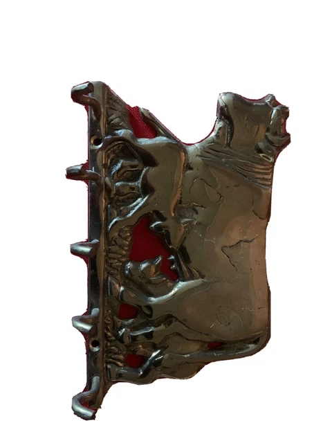 key holder wall organizer  Brass  Cow And Two Calves!