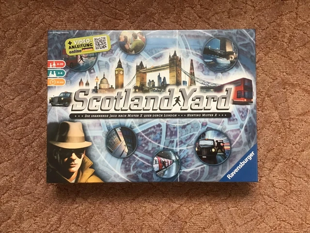 SCOTLAND YARD - FAMILIENSPIEL - RAVENSBURGER 26601 # NEUOVP  Gesellschaftsspiel