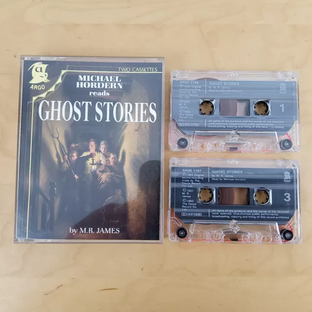 Ghost Stories Cassette Tape Audio Book By M.r.james Read By Michael Hordern