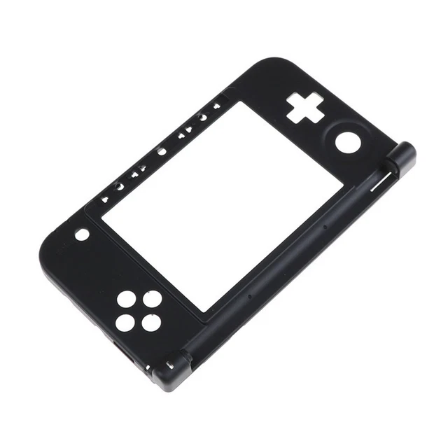 NINTENDO 3DS XL Replacement Hinge Part Black Bottom Middle Shell