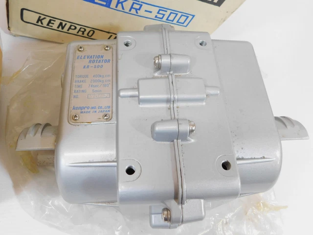 Kenpro Rotor KENPRO KR-500 HAM Radio Antenna Elevation Rotator System (new old stock ...