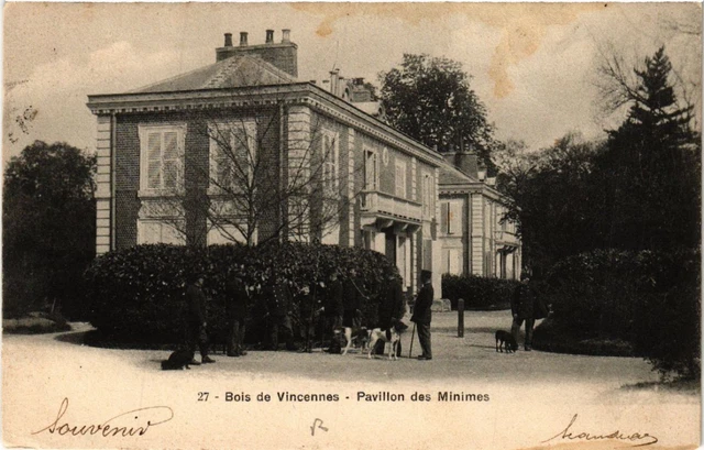CPA Bois de VINCENNES - Pavillon des Minimes (519734)