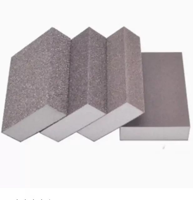 BCM ( FB04341 ) 4pc  Sanding Blocks For Wood, Sanding Pad, Drywall Sanding Block