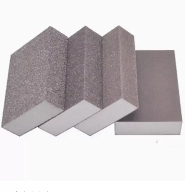BCM ( FB04341 ) 4pc  Sanding Blocks For Wood, Sanding Pad Drywall Sanding Block.