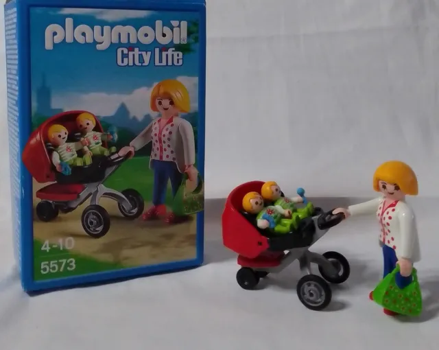 Playmobil City Life 5573 Zwillingskinderwagen inkl. OVP