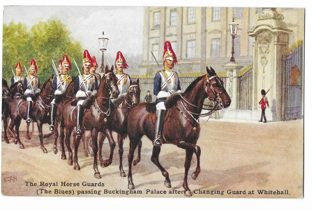 Blues and royals royal horse guards and 1st dragoons Banque de