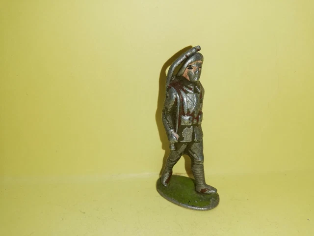 Metallix aludo quiralu - Motard militaire avec fusil ww2 RARE très bon