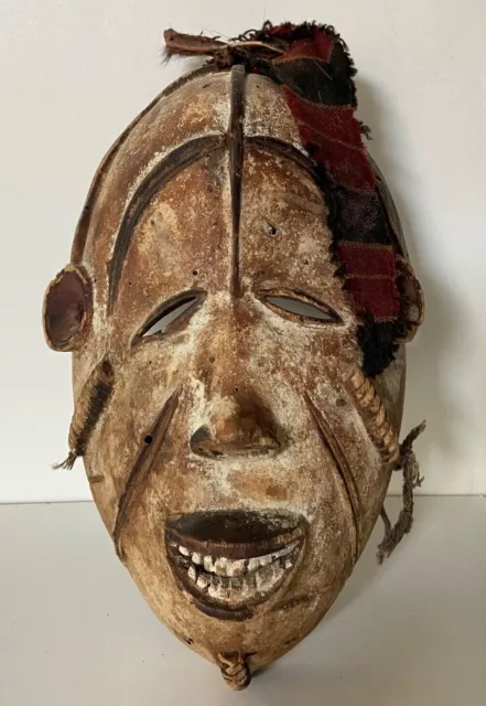 Ancien Masque Cultuel. Ethnie Idoma .Nigeria .Art Africain.